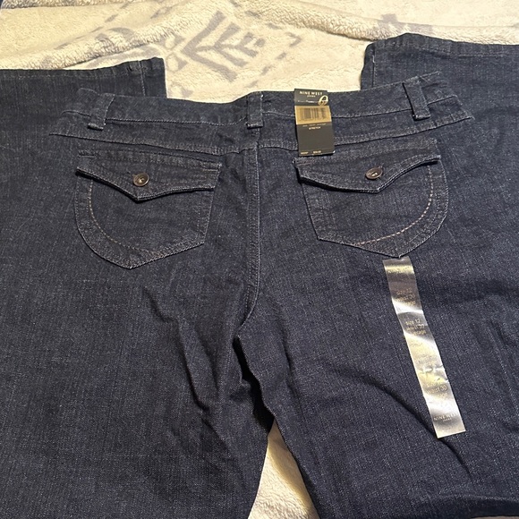 101.   NWT Nine West Boot Cut Jeans - Indigo - Picture 3 of 10
